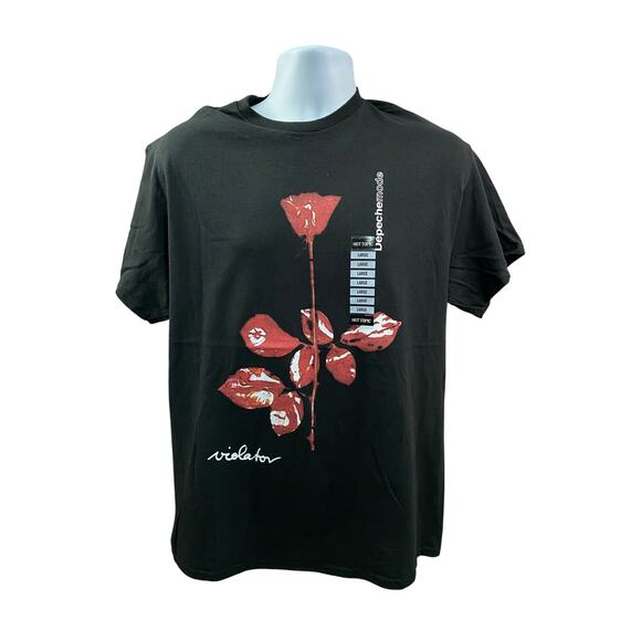 NEW DEPECHE MODE T-shirt Violator Alt Rock New Wave Band Tee Adult Men's Large - Picture 1 of 8